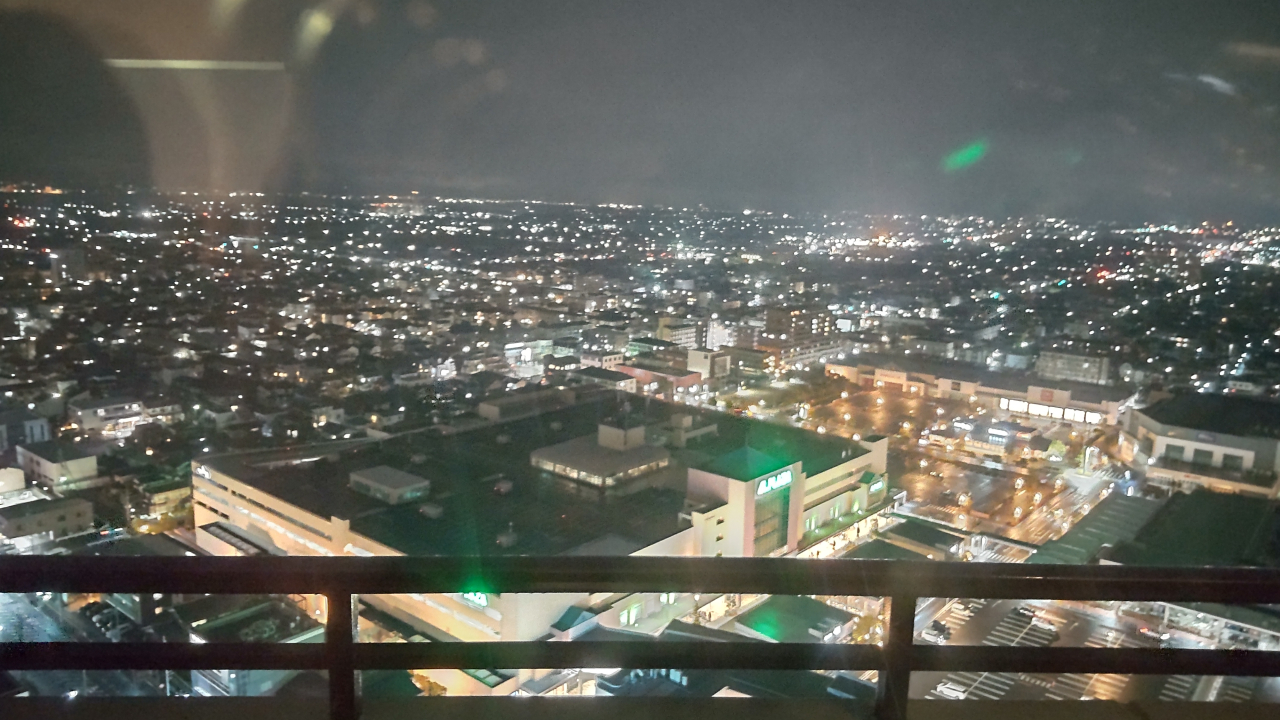 2次会会場からの夜景